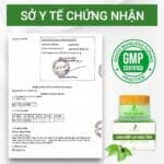 Sở Y Tế Hà Nội Chưng nhận chất lượng
